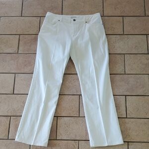Pendleton White Wide Leg Jeans, 34